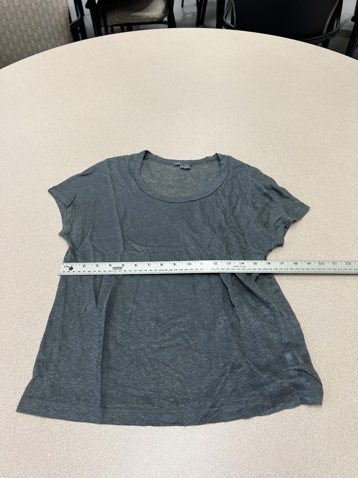 Women’s Vince T Shirt Grey Size Xs 319