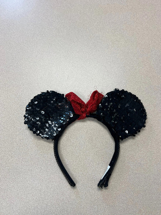 Red Minnie Mouse Ears Headband Disneyland Disneyworld classic red 281