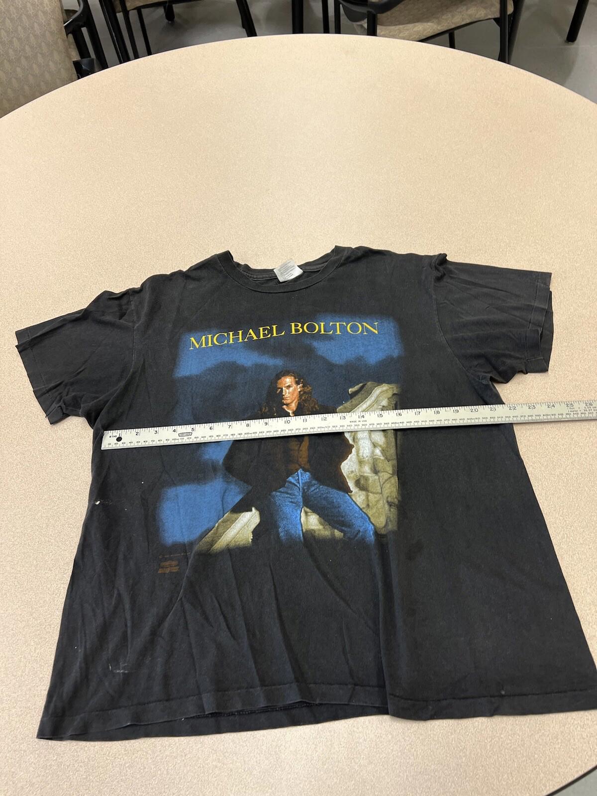 MICHAEL BOLTON VINTAGE 1992 THE TIMELESS TOUR WINTERLAND T-SHIRT Xl RARE 306