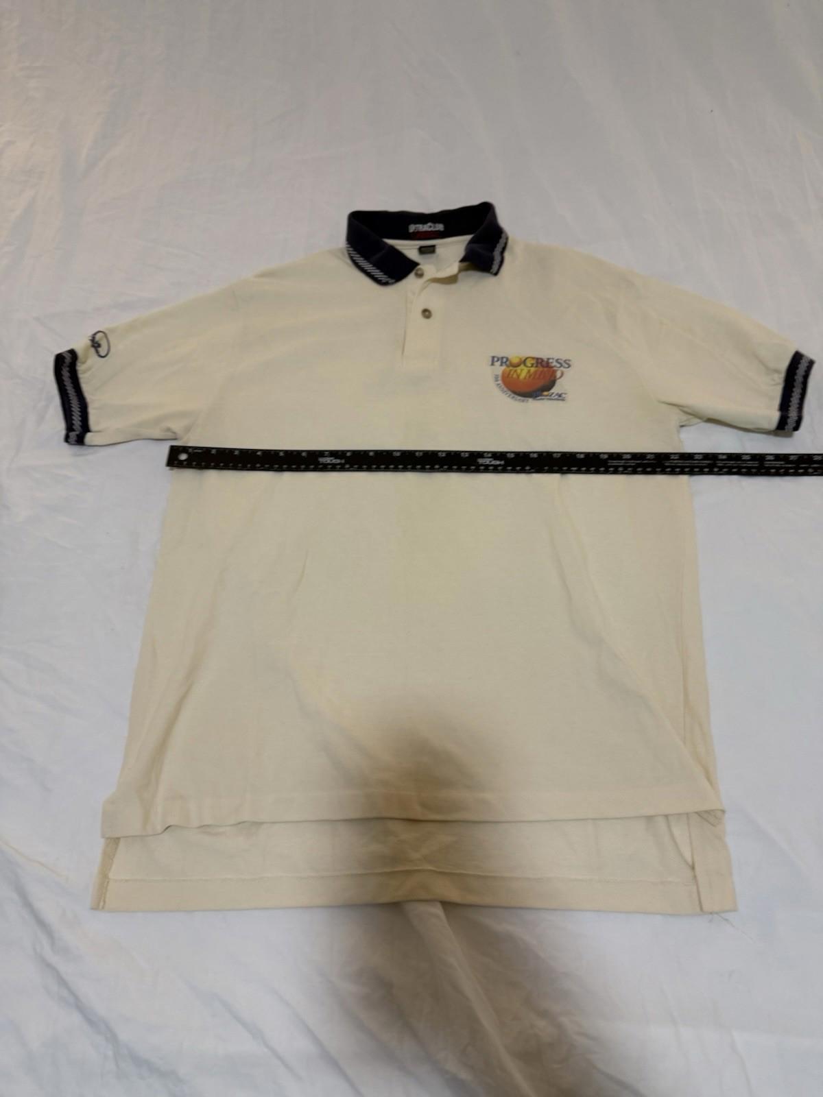 Rare Vintage 1990s Prozac Drug Polo  Shirt Size Large 130