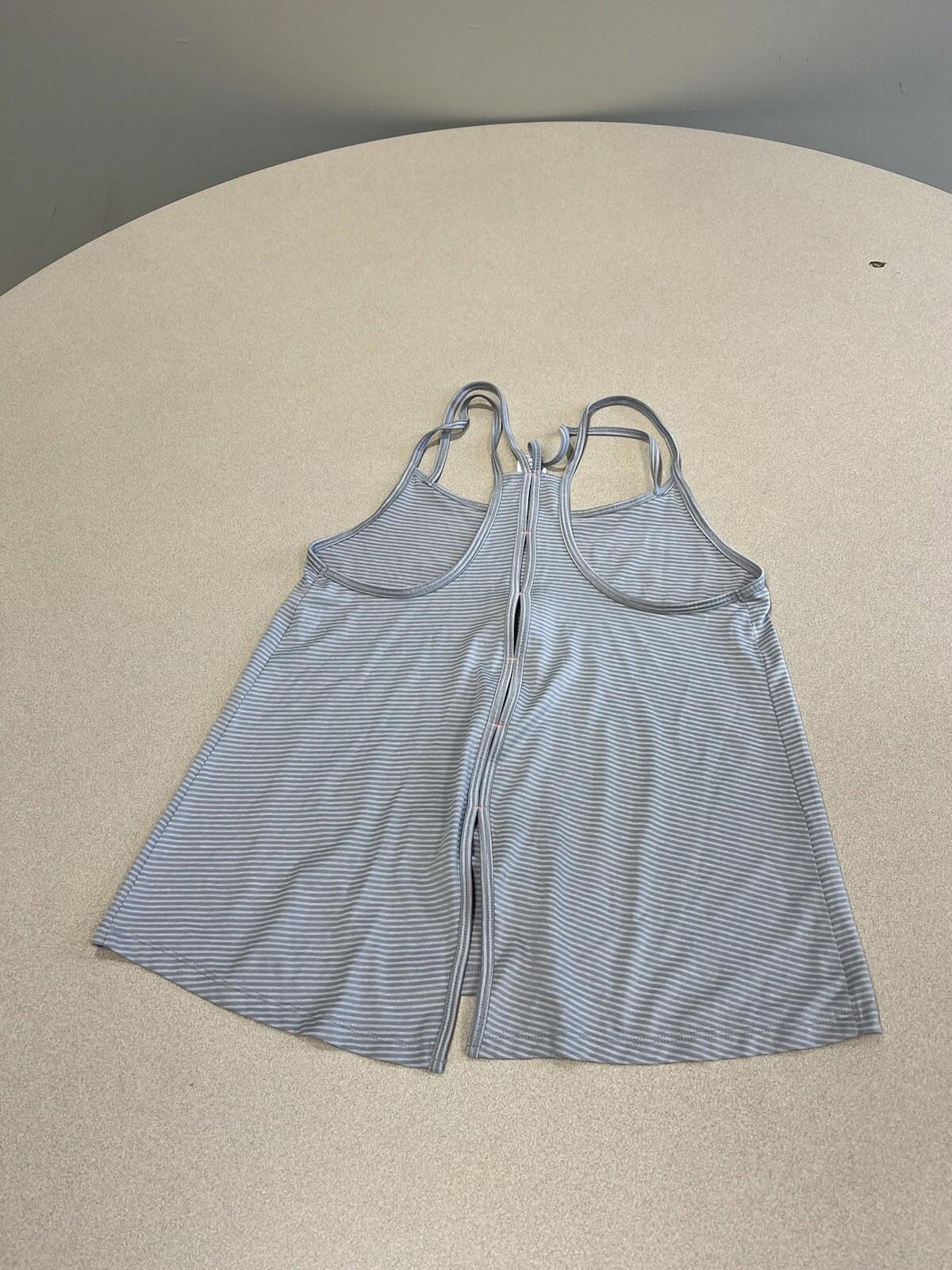 C9 Champion Womens Strappy Yoga Athletic Tank Top Grey size M 294