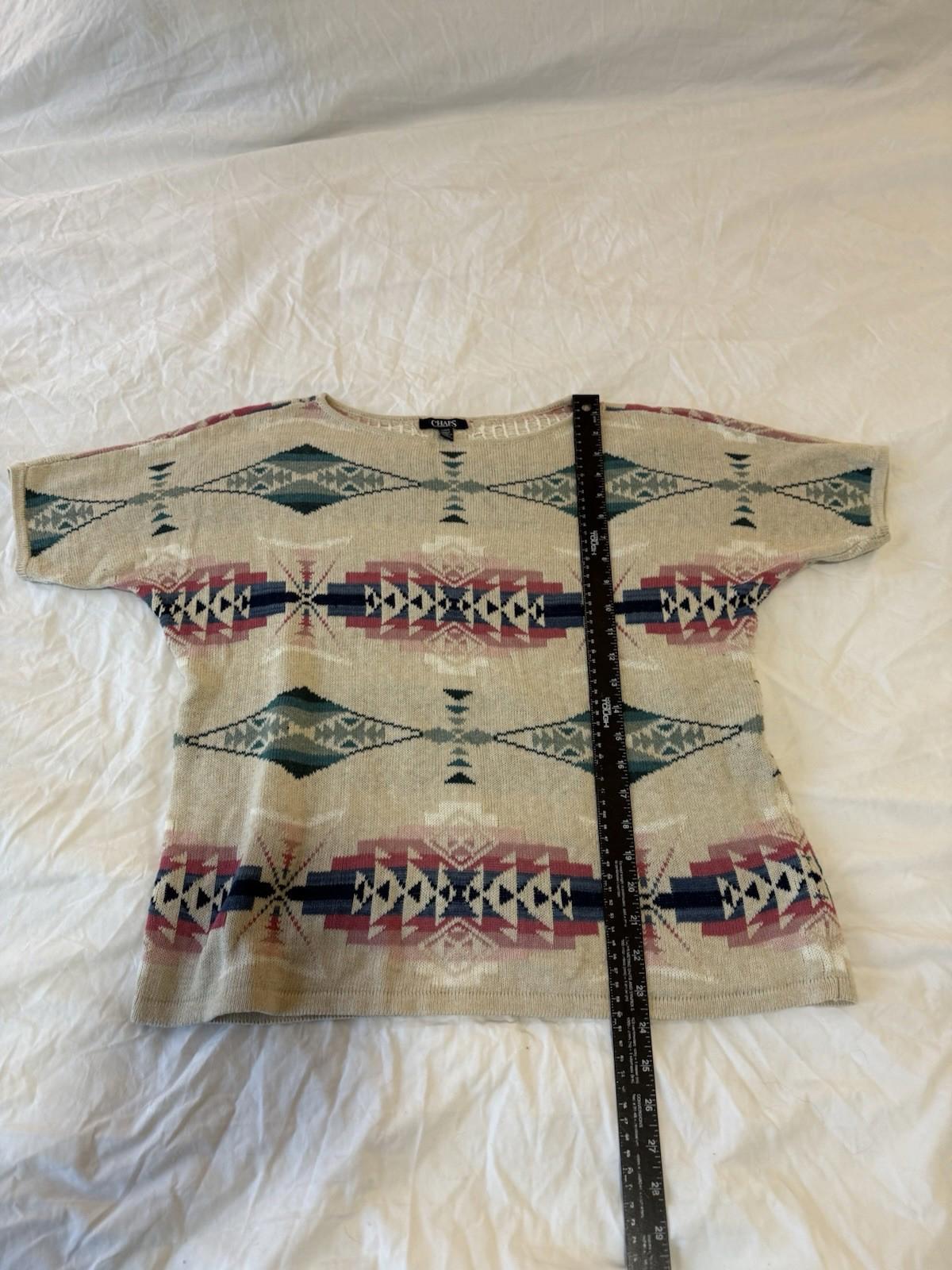 Vintage Ralph Lauren Sweater Women Southwest Aztec Native American Large 153