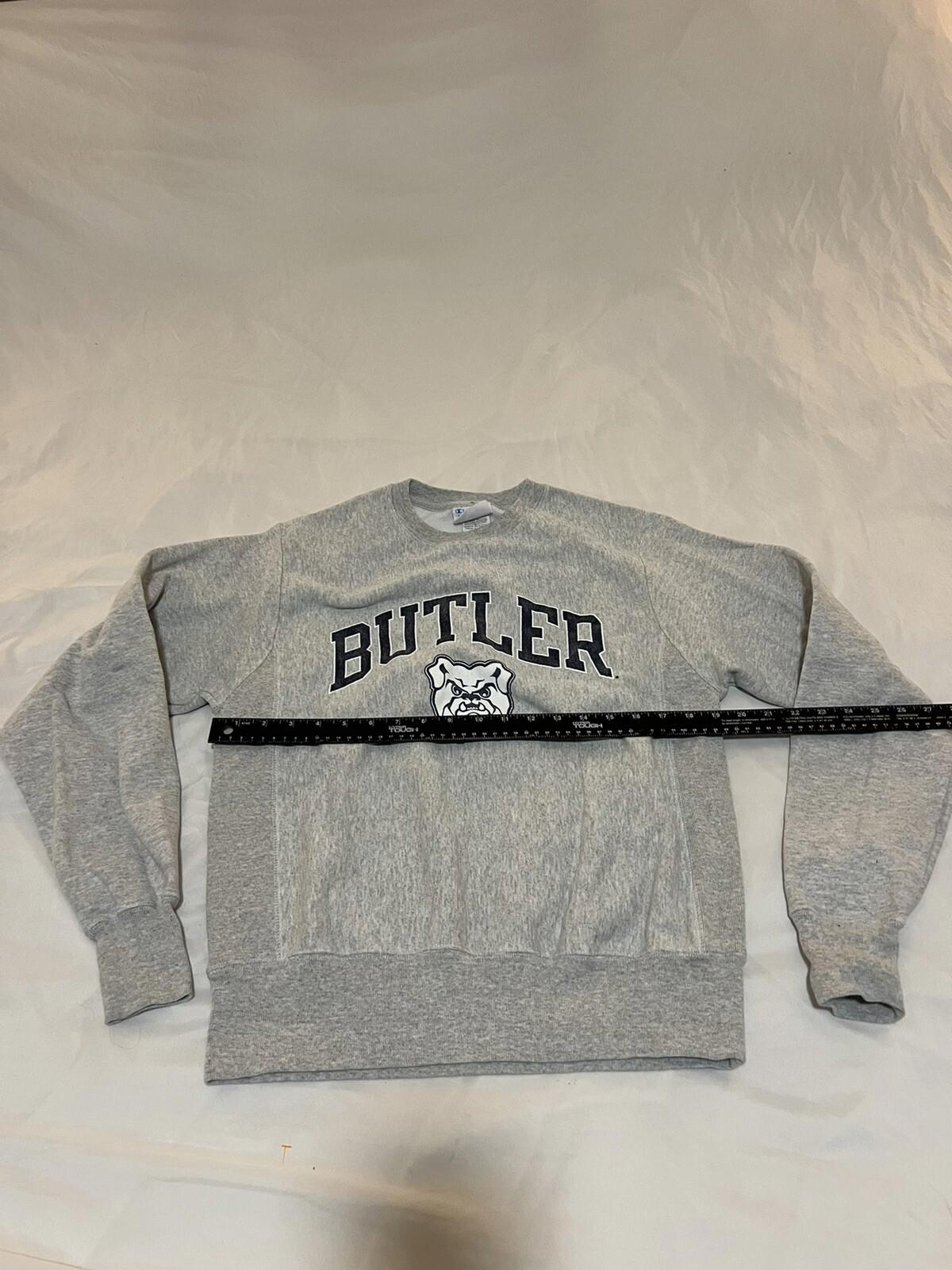 Vintage Butler Bulldogs Champion Reverse Weave Crewneck Sweatshirt Small 377