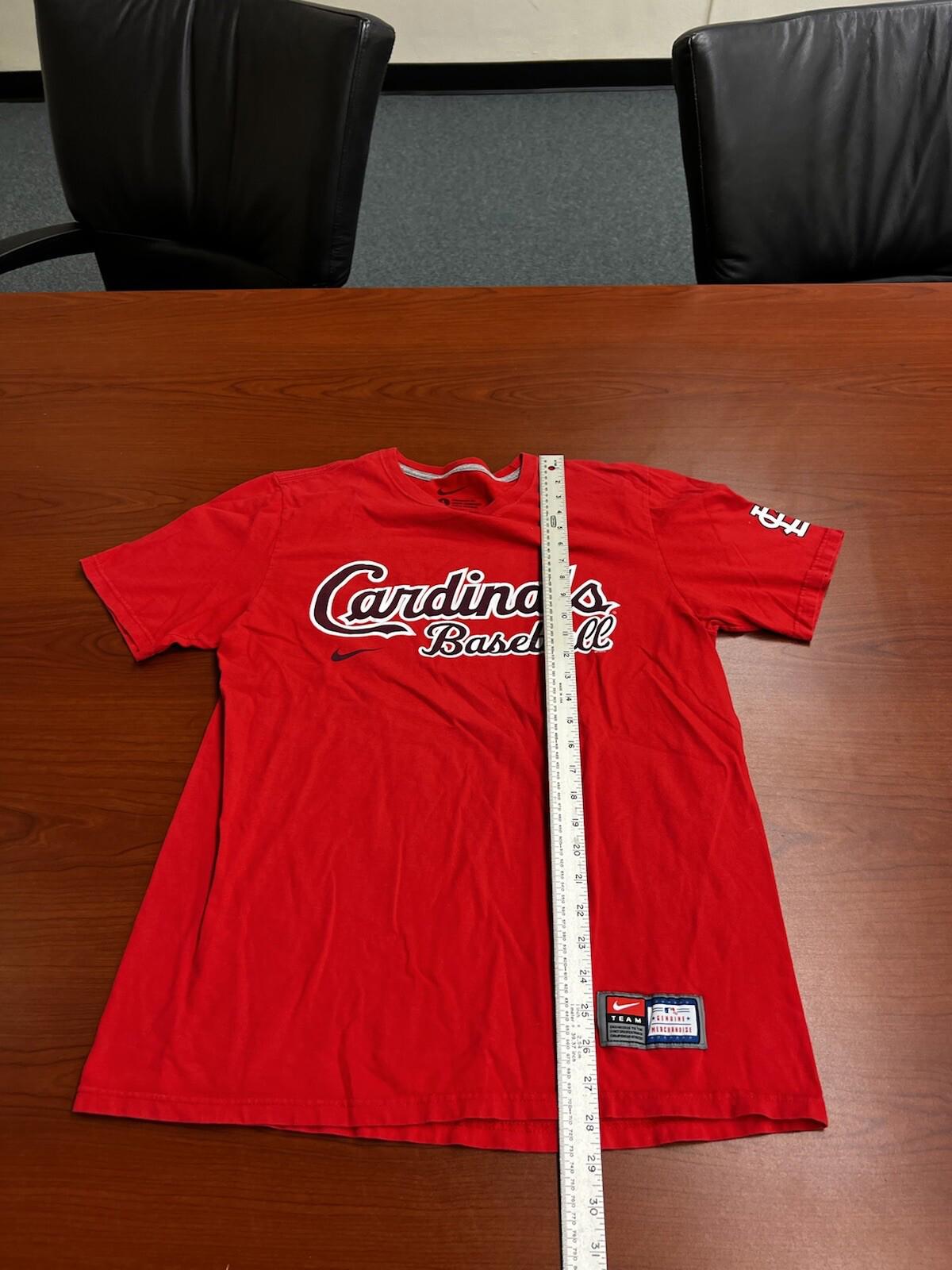 Vintage Nike St. Louis Cardinals Shirt Men’s  Large Red 2s