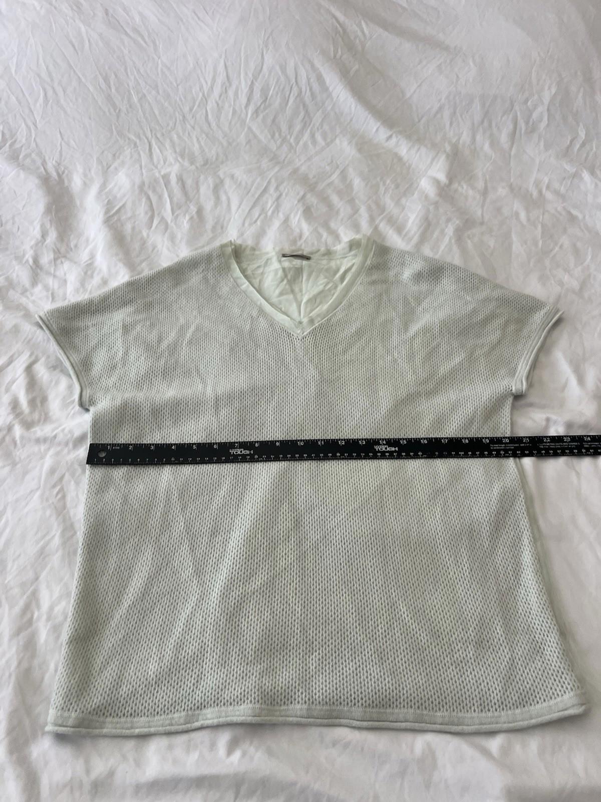 Hemisphere Womens Thin Top Cashmere Silk Green Size 42  142