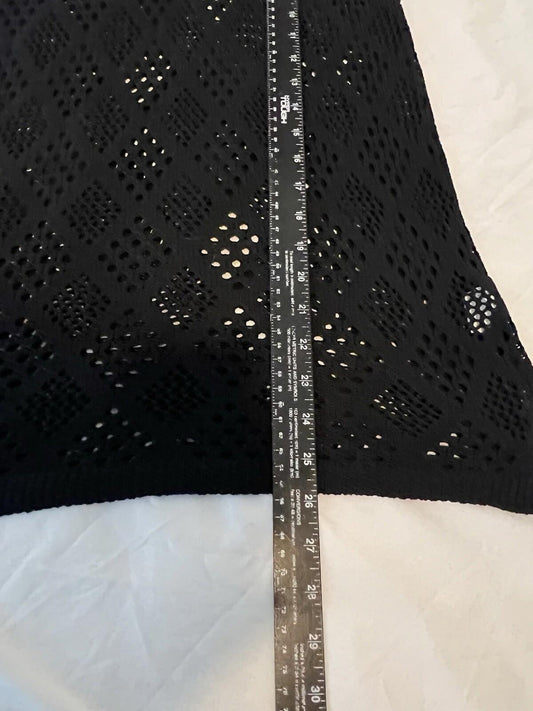 Bathing Suit cover up Black Size Xs 131