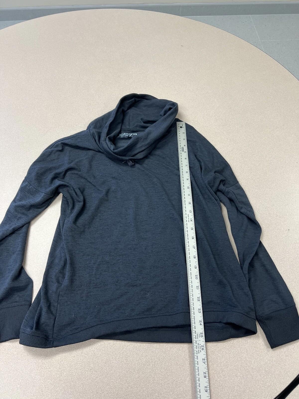 Gerry Shirt Womens Xl Grey Long Sleeve Turtleneck 109