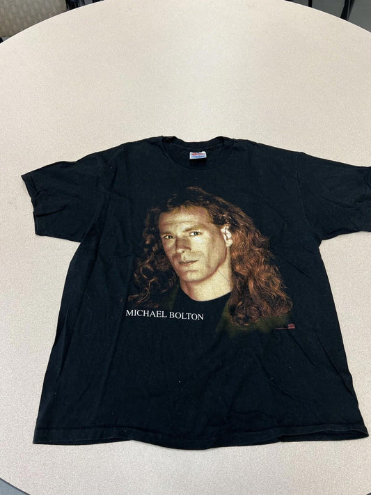 Vintage 90’s  Michael Bolton Music Timeless Concert Tour Tee T Shirt XL 306