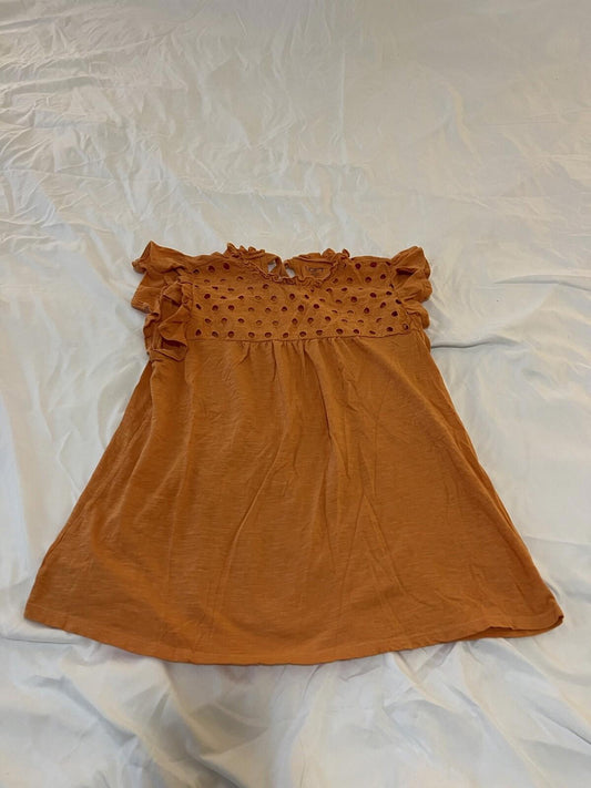 Ann Taylor Size XS Top Orange Womens 315