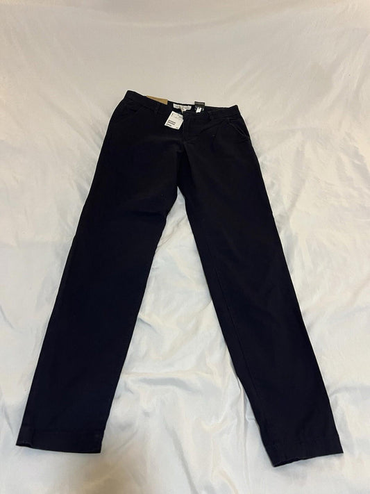 H&M Pants Womens 6 Black HIgh Rise Tapered Pockets Career NWT 365