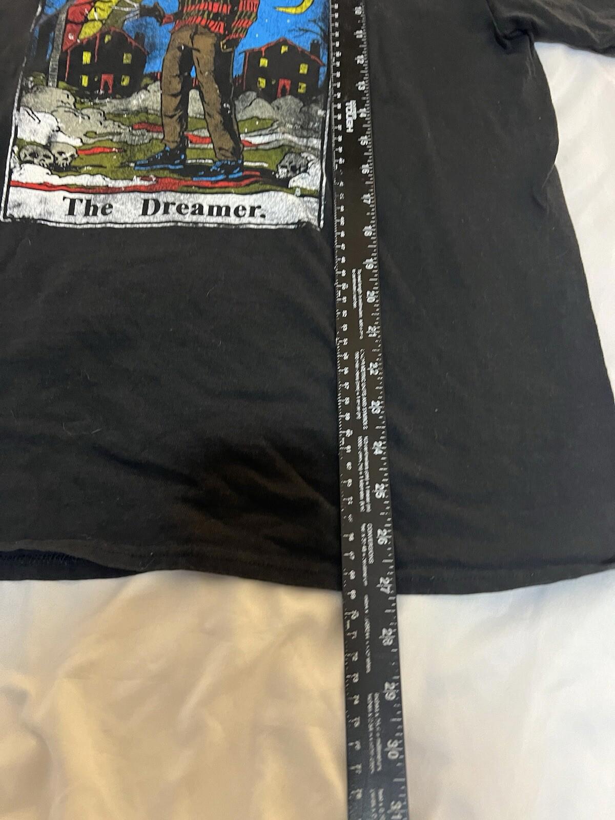 A nightmare on Elm Street t shirt mens Large black freddy krueger 361