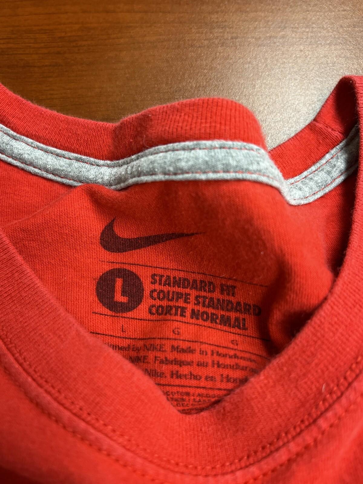 Vintage Nike St. Louis Cardinals Shirt Men’s  Large Red 2s