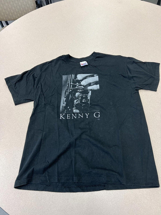 KENNY G BREATHLESS TOUR ROCK  T-SHIRT SIZE XL HANES VINTAGE RARE 306