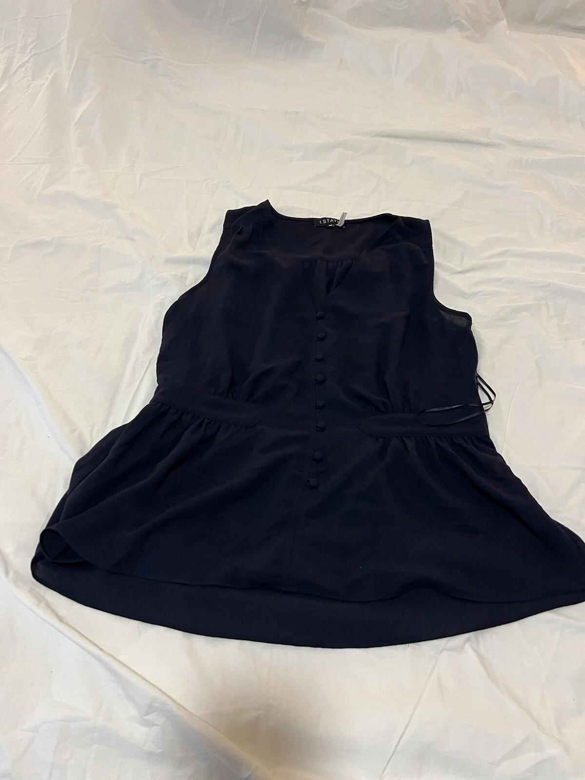 1. State Blue Sleeveless Dress Women's Size Medium 345