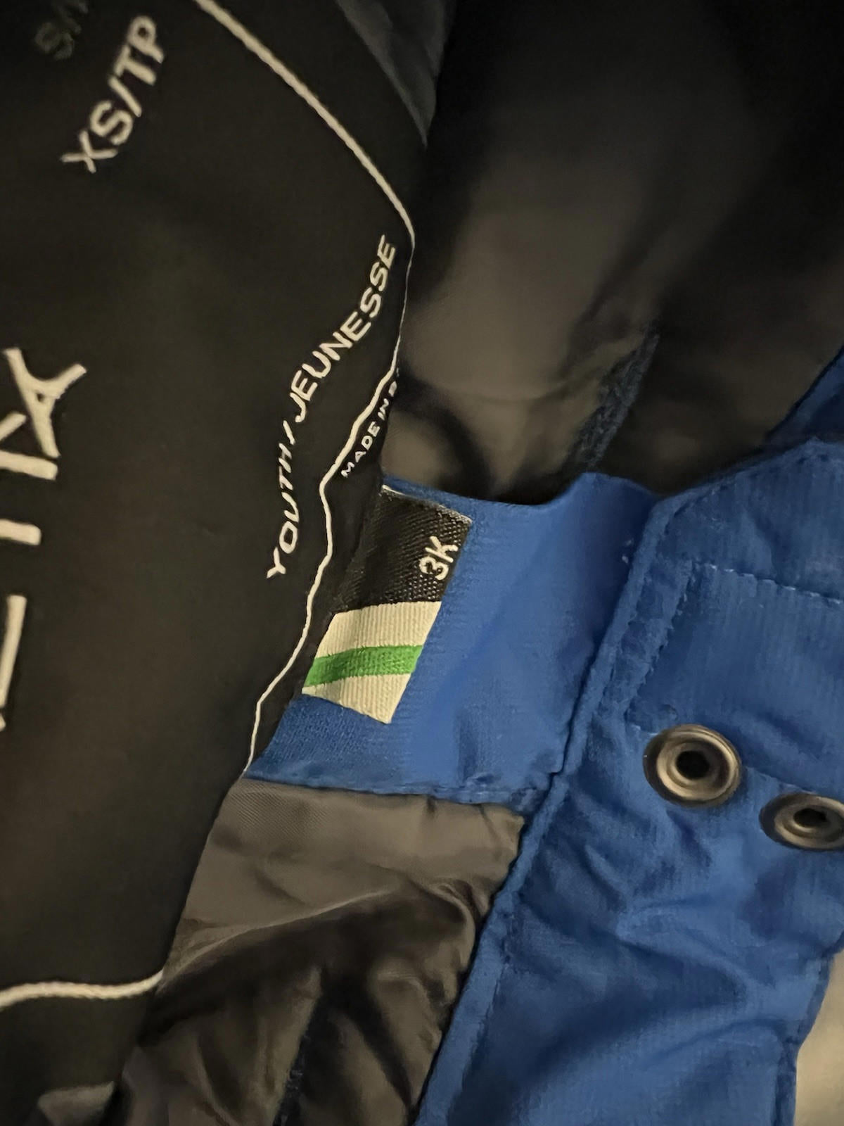 ARCTIX- Blue Snowboarding Ski Snow Pants Youth Xs Unisex Waterproof 122