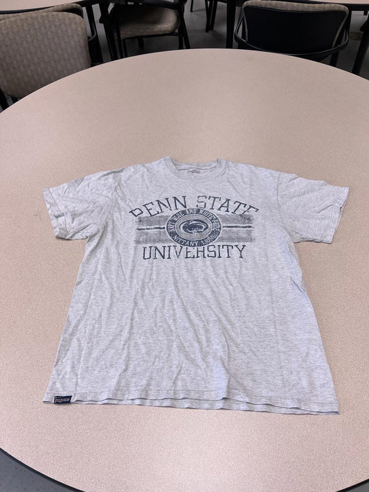 Vintage Y2K  Penn State Grey Shirt Size Large PSU 323