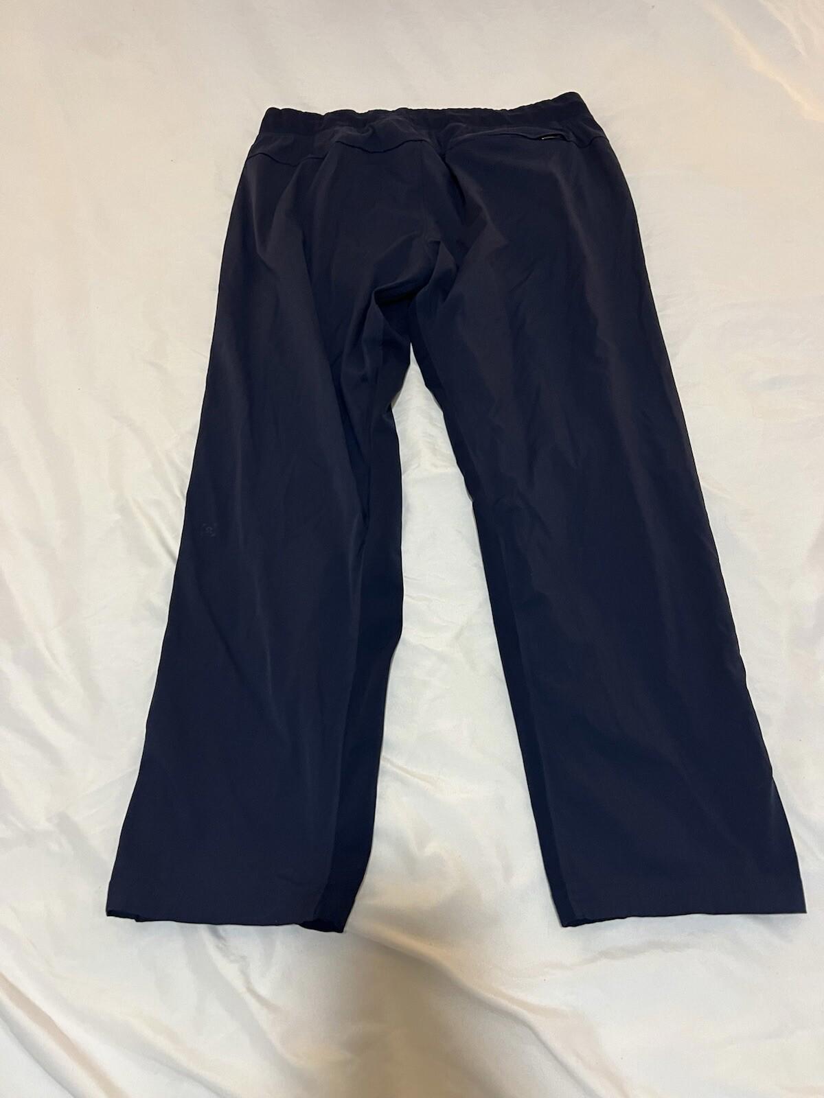 Lululemon Pants Men Large Blue Athleisure Joggers Sweatpants Stretch Comfort 378