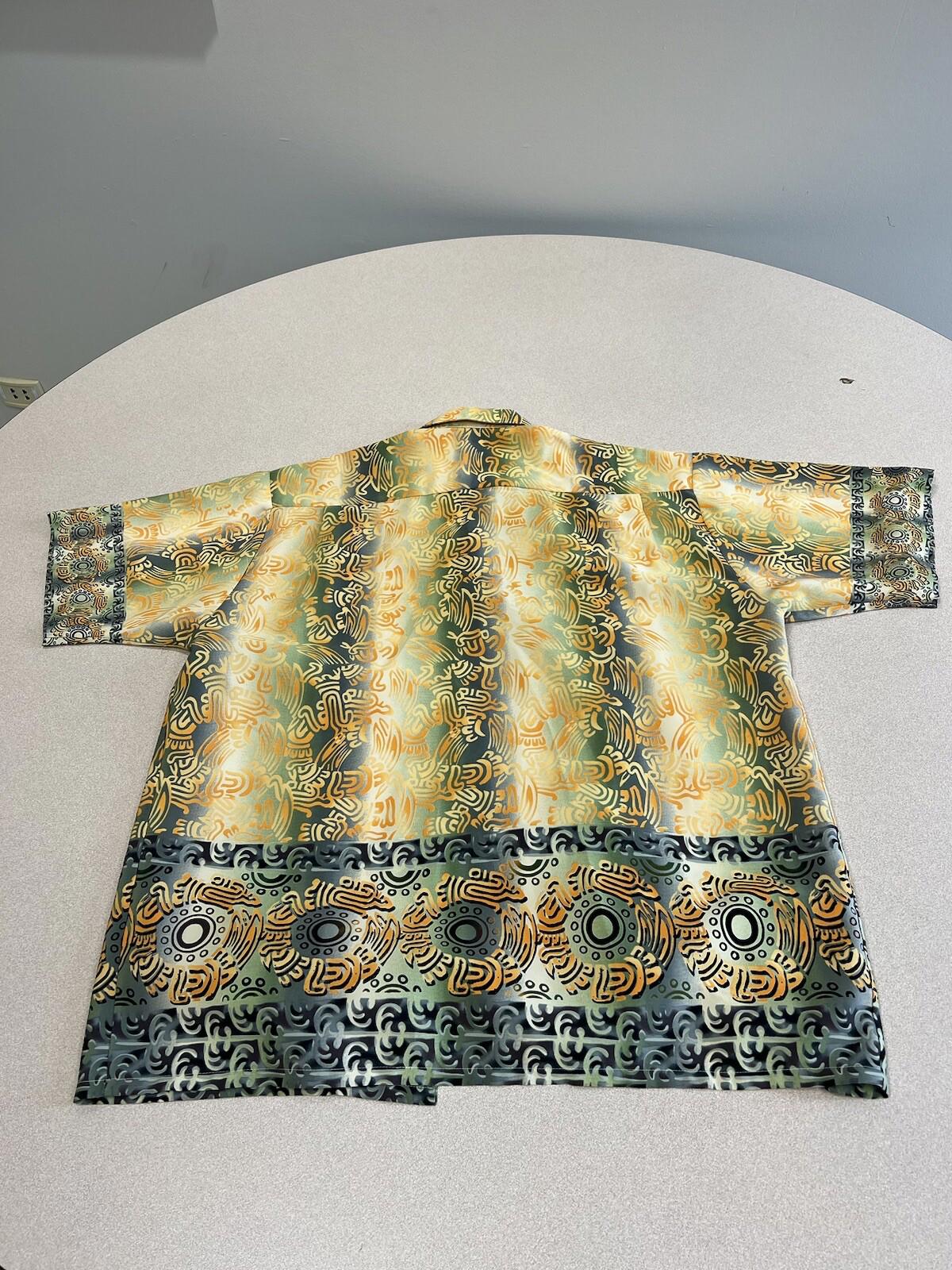 Pineapple Connection Camp Hawaiian Shirt Mens XL Short Sleeve Button 291