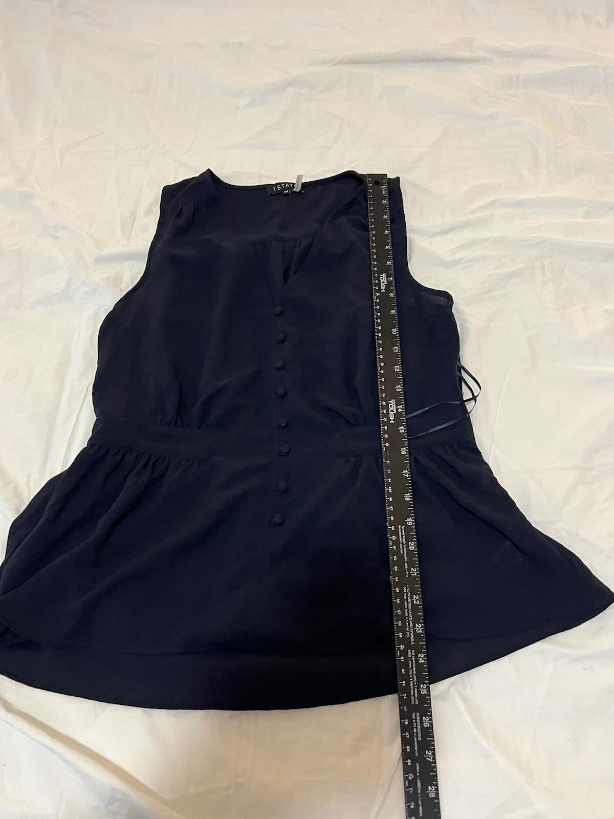 1. State Blue Sleeveless Dress Women's Size Medium 345