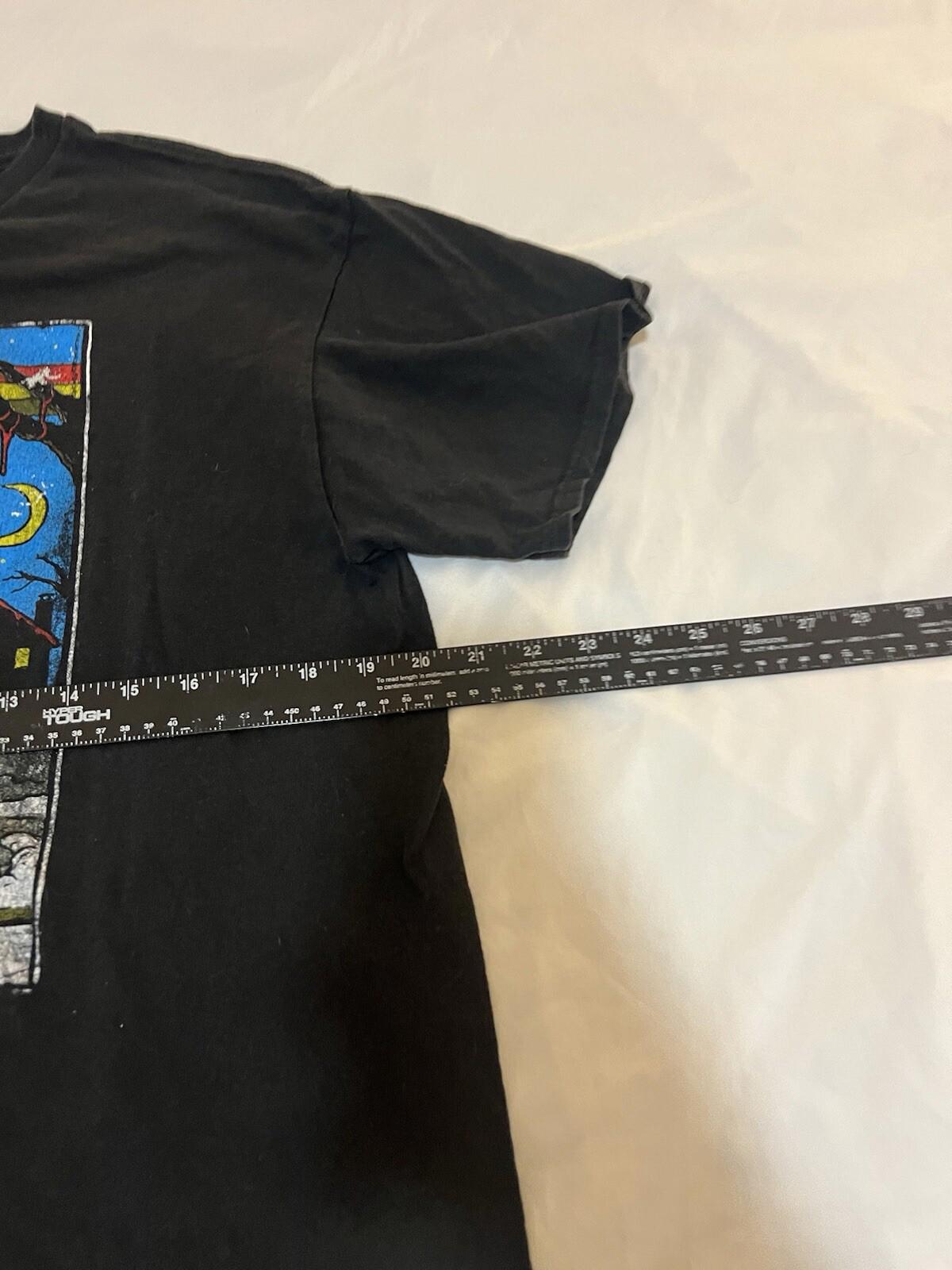 A nightmare on Elm Street t shirt mens Large black freddy krueger 361