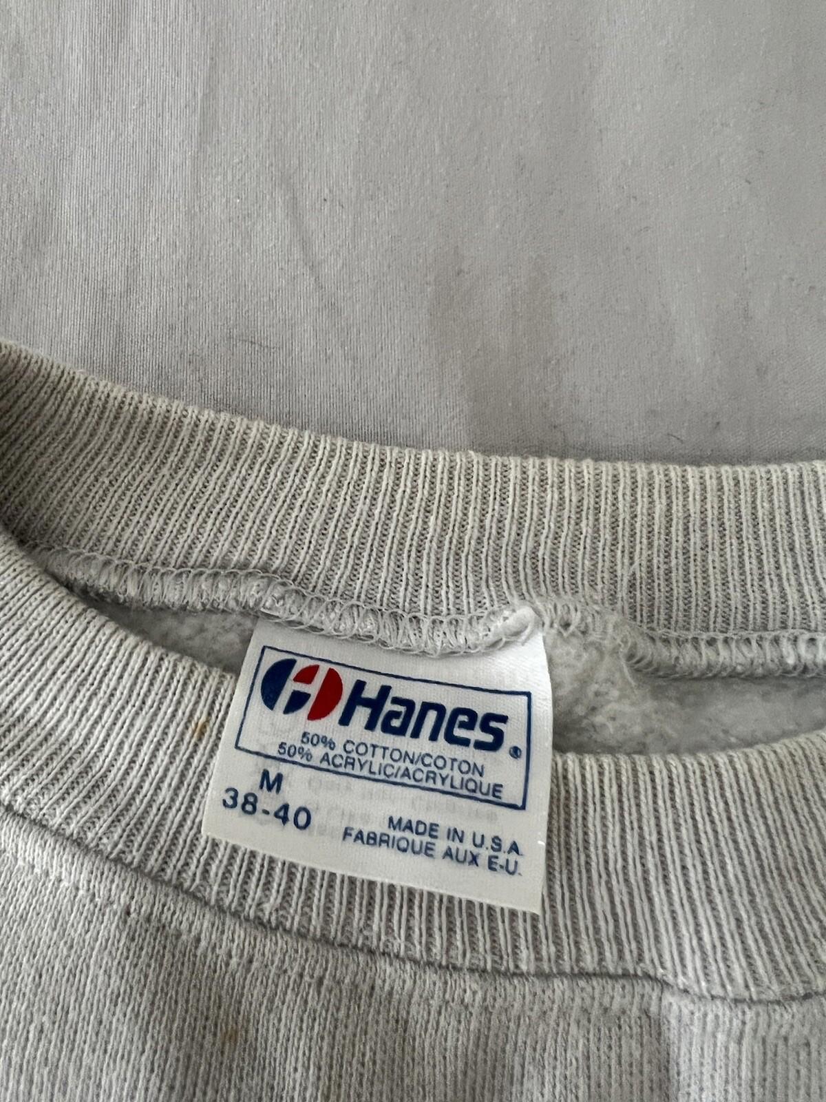 Vintage 1988 Reno National Championship Air Races Sweatshirt Gray Size M 233