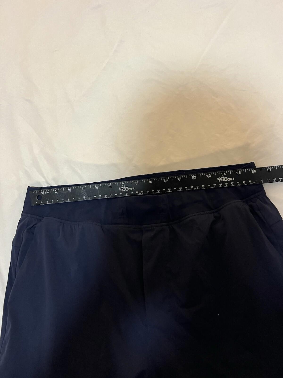 Lululemon Pants Men Large Blue Athleisure Joggers Sweatpants Stretch Comfort 378