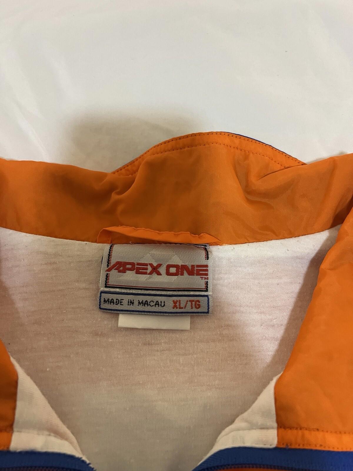 Vintage Apex One Florida Gators Zip Windbreaker Jacket 90's XL WAVE 358