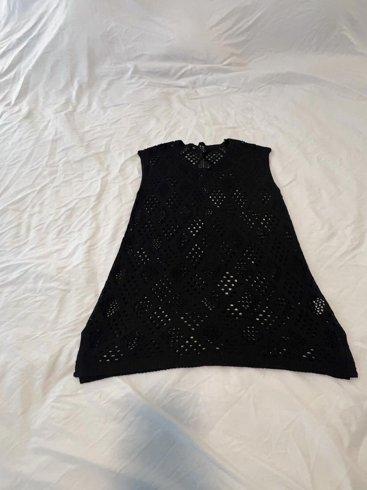 Bathing Suit cover up Black Size Xs 131