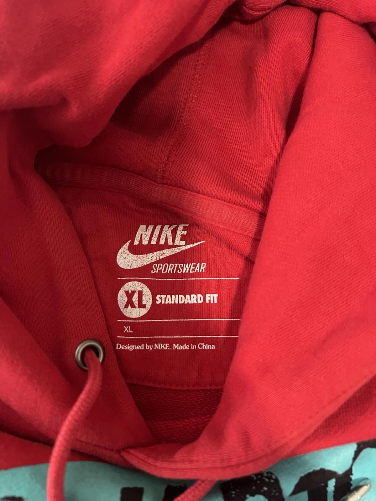 Nike Rare SB Dunk Rock hoodie Red Size Xl 143