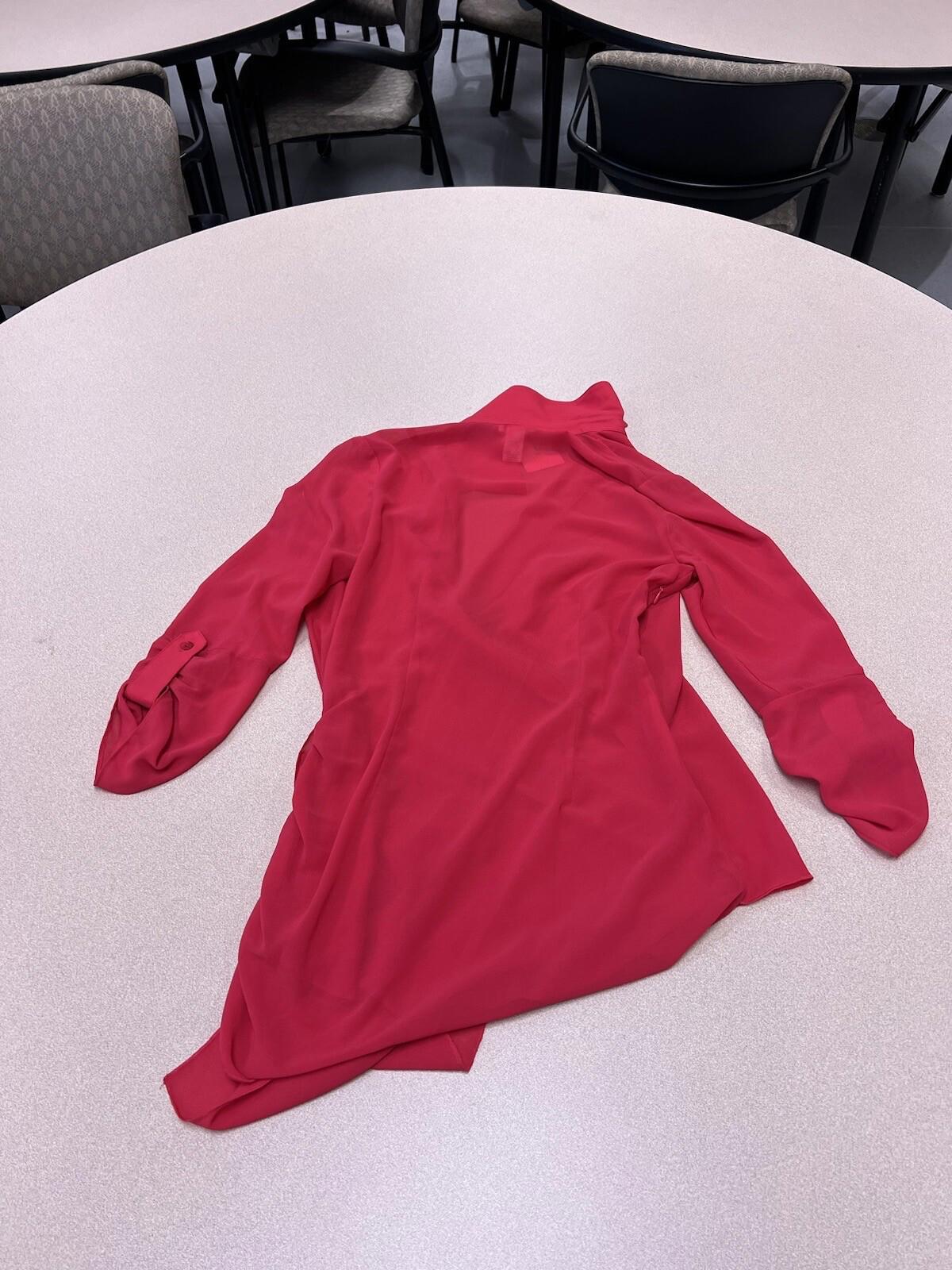CACHE Size 6 Red Tiered Dress Cocktail Dress Nwt 324