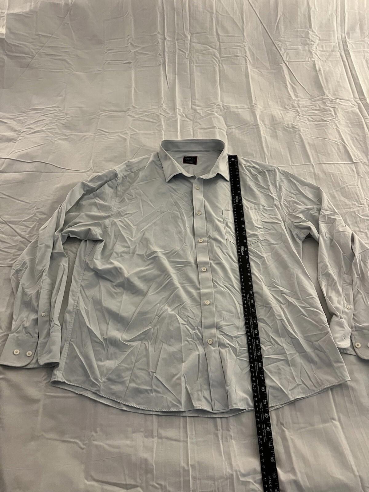 Untuckit Button Up Shirt 2XL XXL Men's Long Sleeve Grey 336