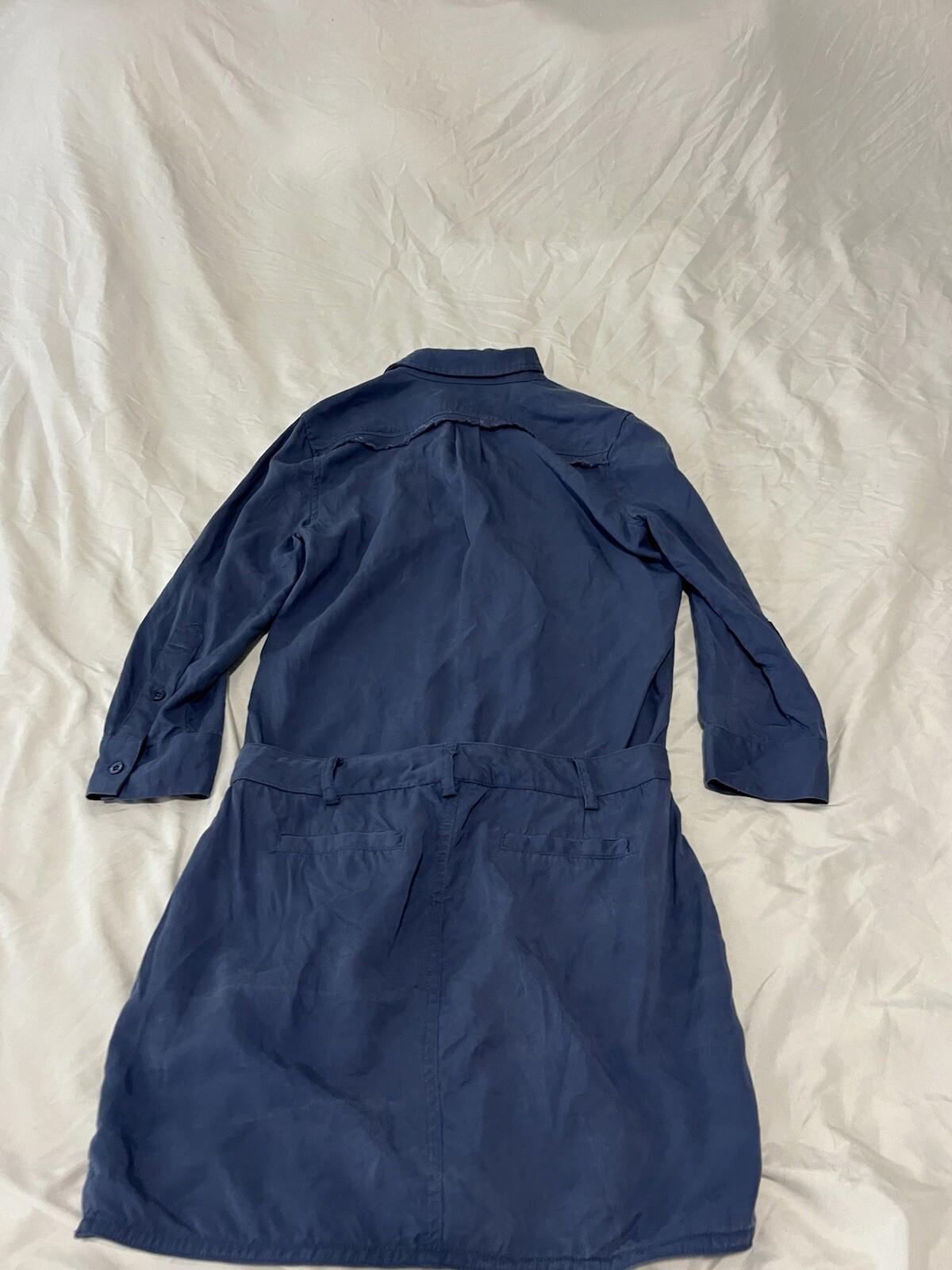 Etienne Marcel Size M Blue  Sleeveless Military Shorts Romper 132