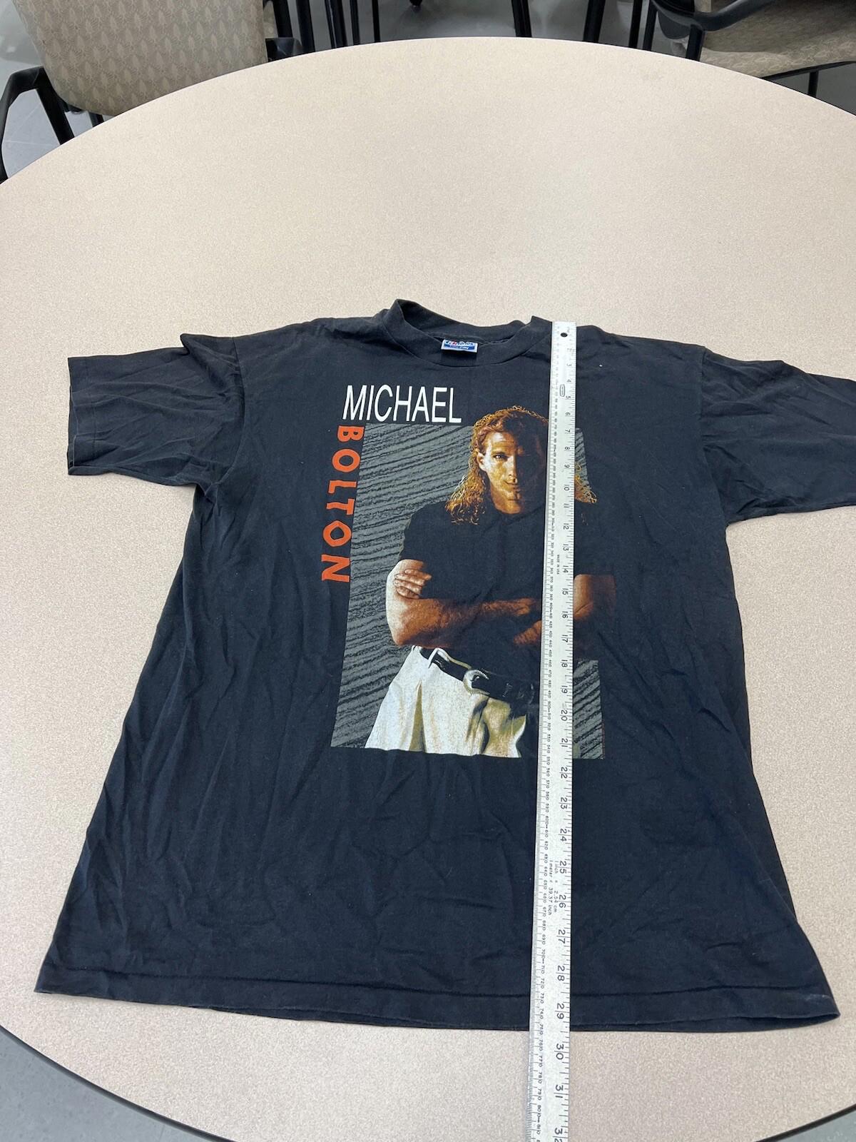 Vintage Michael Bolton Time, Love & Tenderness 1990 T-Shirt XL 306