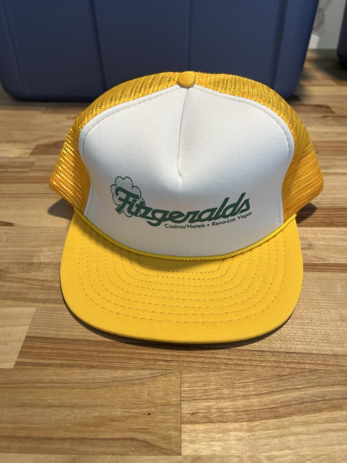 Vintage 90’s Green "FITZGERALDS CASINO/HOTELS Las VEGAS" Trucker 96