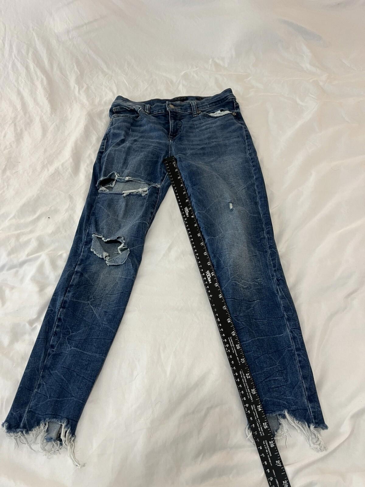 Lucky Brand Jeans Womens 8/29 Sweet Boot Medium Wash Blue Denim Pants 124