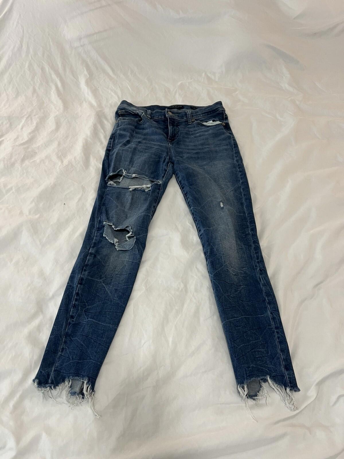 Lucky Brand Jeans Womens 8/29 Sweet Boot Medium Wash Blue Denim Pants 124