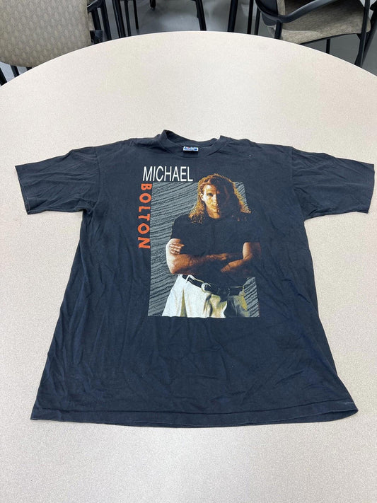 Vintage Michael Bolton Time, Love & Tenderness 1990 T-Shirt XL 306